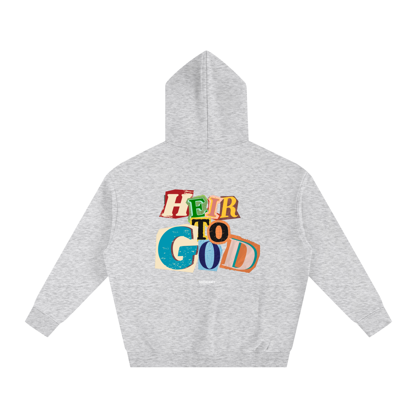 Heir To God | Oversize Fleeced Hoodie