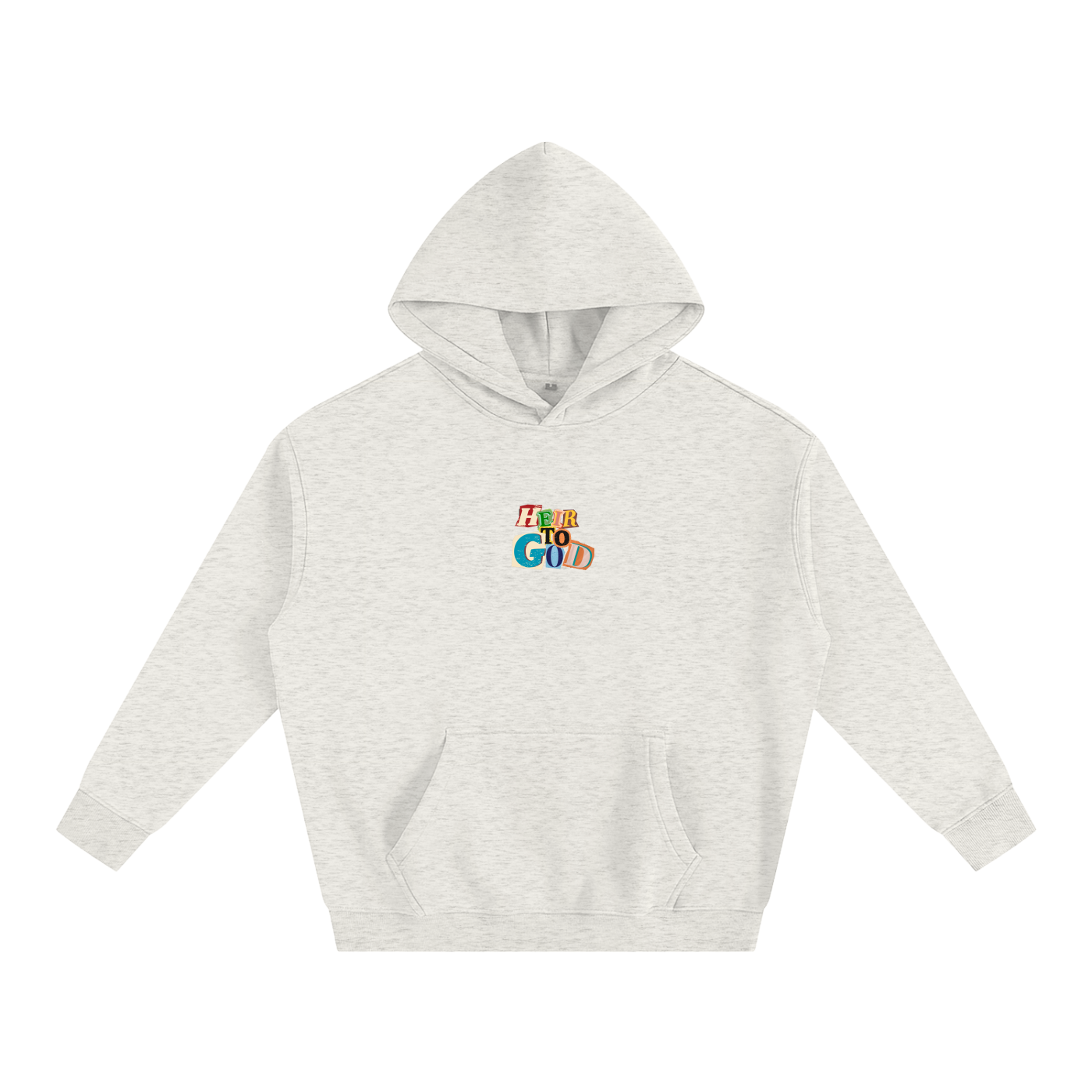 Heir To God | Oversize Fleeced Hoodie