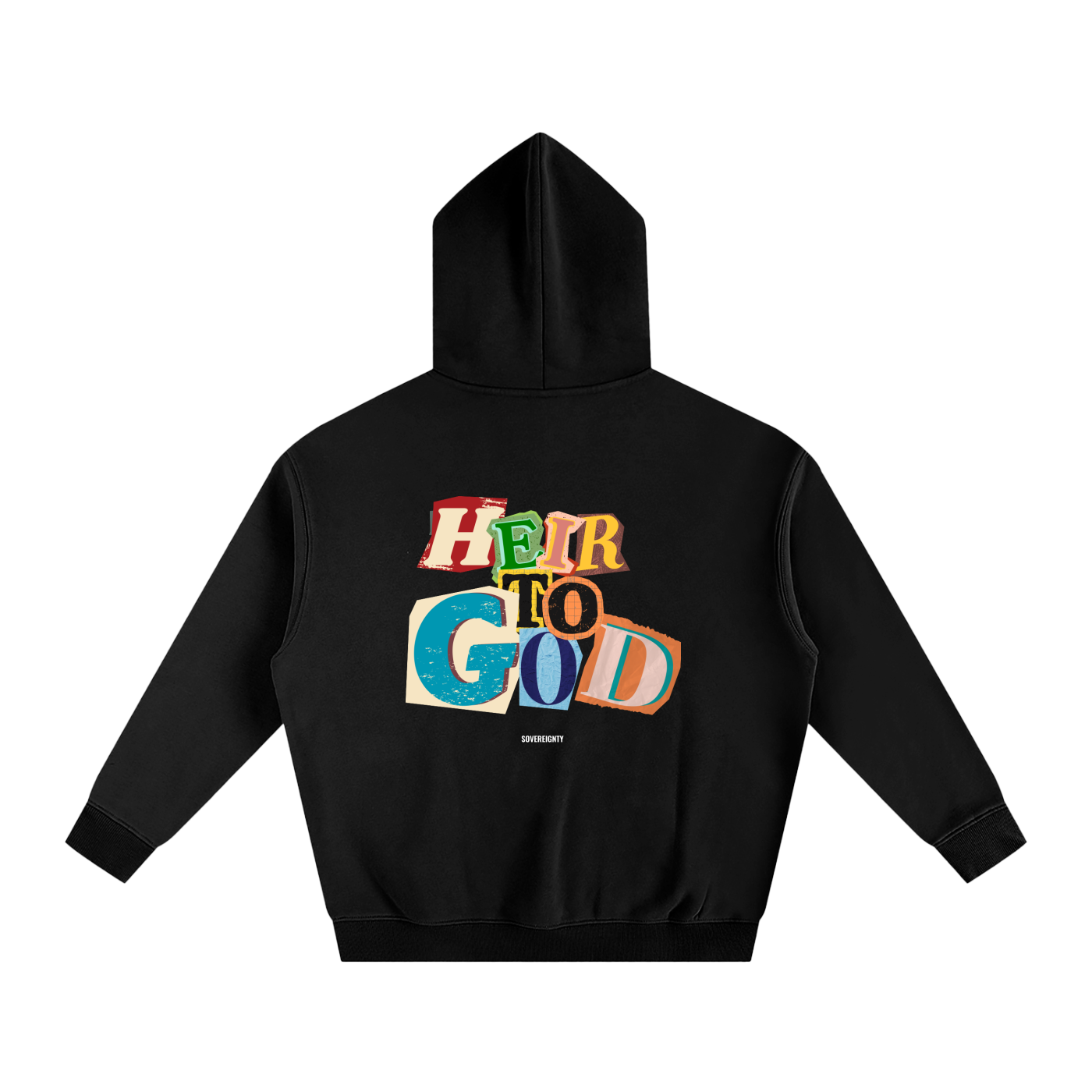 Heir To God | Oversize Fleeced Hoodie