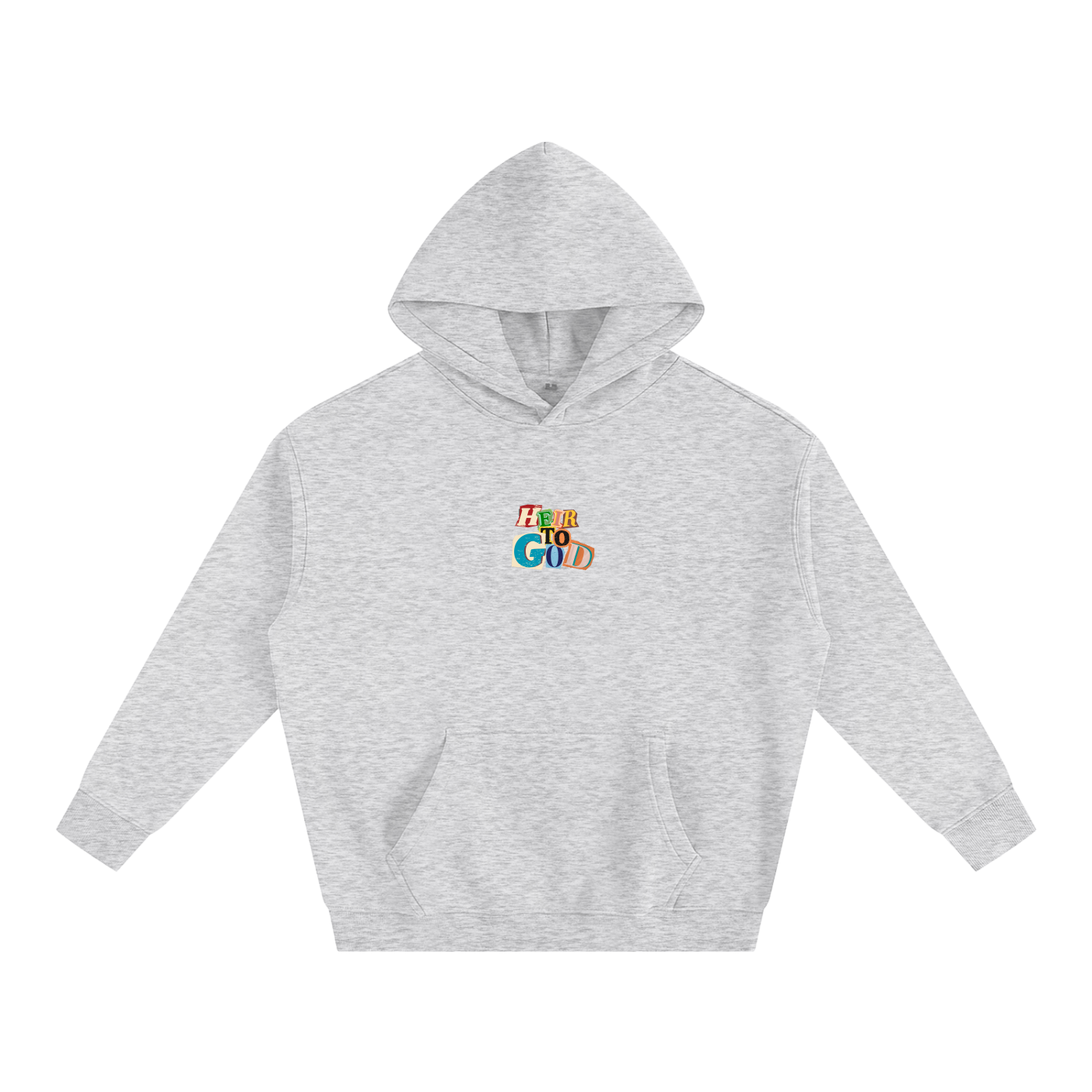 Heir To God | Oversize Fleeced Hoodie